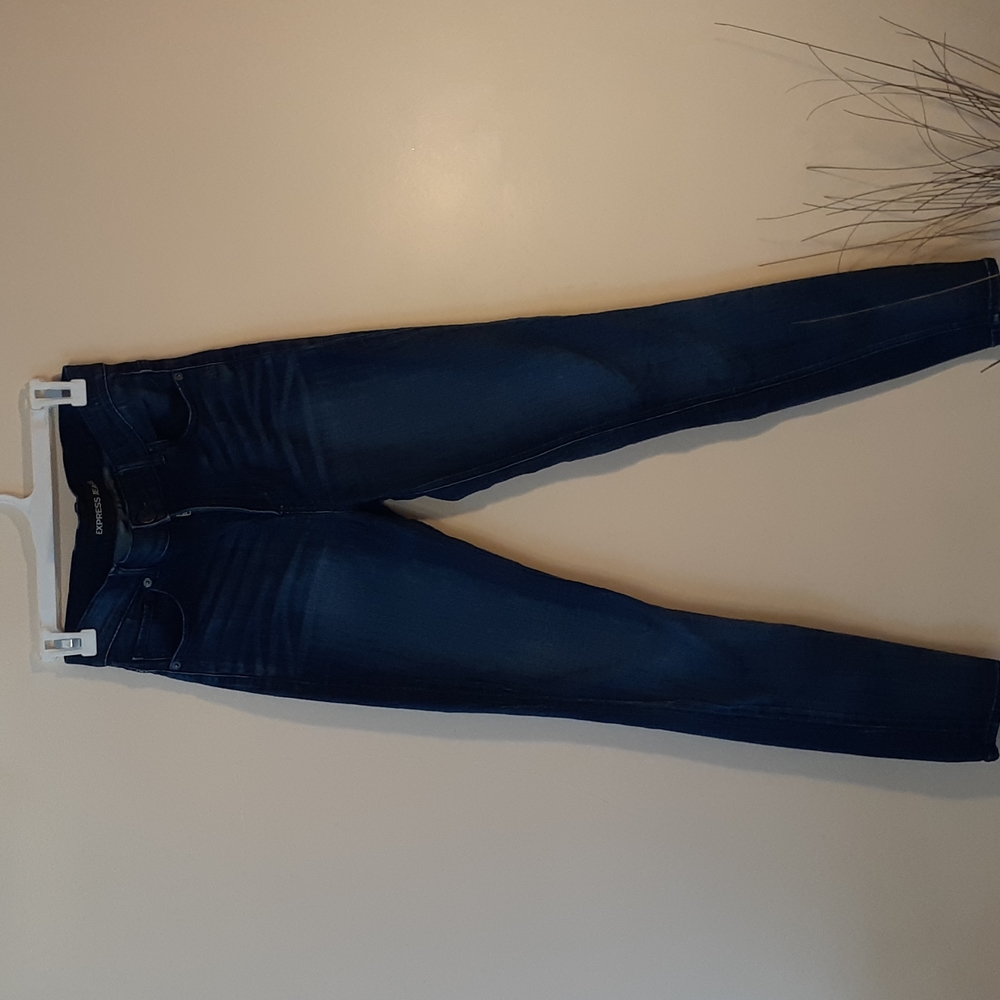 High-waisted Express skinny legging jeans size 6